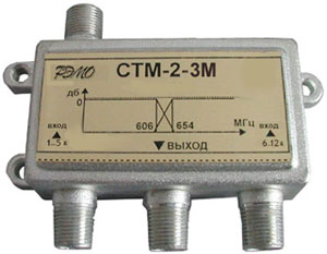 Фильтр сложения телевизионных сигналов СТМ-2-3М